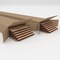 Ekena Millwork 48H x 1/4T Adjustable Wood Slat Wall Panel Kit w/ 4W Slats, Hickory contains 11 Slats SWW55X48X0250HI - alternate 2